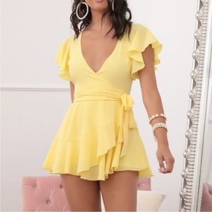 Yellow Lucy in the sky dress